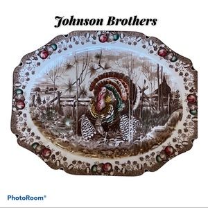 Johnson Brothers His Majesty Turkey Platter